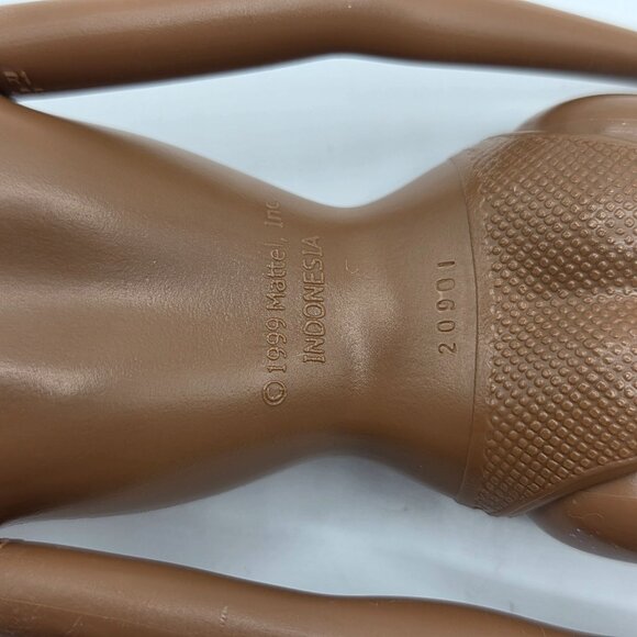 Bratz Doll Head On Barbie Body Franken Doll Sasha Brown Hair - Picture 5 of 7